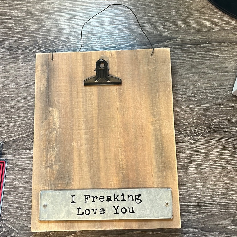 Wooden Picture Holder